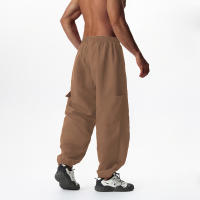 Los pantalones de trabajo sueltos de la marca de moda de verano para hombres están de moda y son relajantes. - details 16