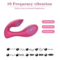 Empaque privado Vibrador Dildo usable de 10 velocidades Masajeador de próstata Anal Sexo para Butt Plug Productos para adultos Buttplug Juguetes Bdsm - details 5
