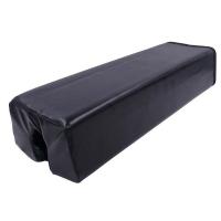 Barra de empuje para cadera, almohadilla para sentadillas, gimnasio, levantamiento de pesas, entrenamiento, cubierta para el cuello, soporte para hombros, barra de empuje, almohadilla de espuma, negro - details 0