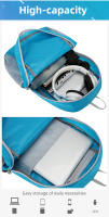 Mochila Ultraligera Portátil de Gran Capacidad de 21L para Deportes al Aire Libre: Ciclismo, Pesca, Senderismo, Yoga y Viajes – Bolsa Doble con Plegado Rápido - details 4