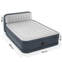 colchon hinchable, colchon con cabecero, intex, colchón hinchable, colchón con hinchador
