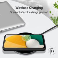 Para Samsung Galaxy S24 Plus S23 S22 S21 S20 Ultra S24 Plus funda S23FE A16 A06 A05 A25 A55 5G funda trasera de silicona negra para teléfono - details 4