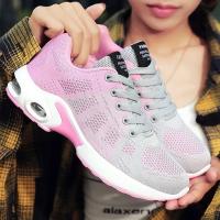 Zapatos transpirables para correr para mujer, zapatillas ligeras blancas para exteriores, zapatos deportivos informales para caminar - details 3
