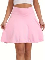 Conjunto de 2 piezas de faldas deportivas para mujer para actividades al aire libre, correr, tenis, antitrafico, cintura alta, faldas casuales, lindas y divertidas. - details 4