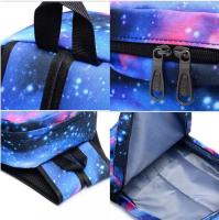 Mochila ligera de estilo sencillo para hombre y mujer, morral escolar con capacidad para ordenador portátil, 3 piezas, CR7 - details 8
