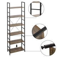 Estante de Metal Multifuncional para Cocina Organizador de Almacenamiento con 6 Estantes y MDF - details 10