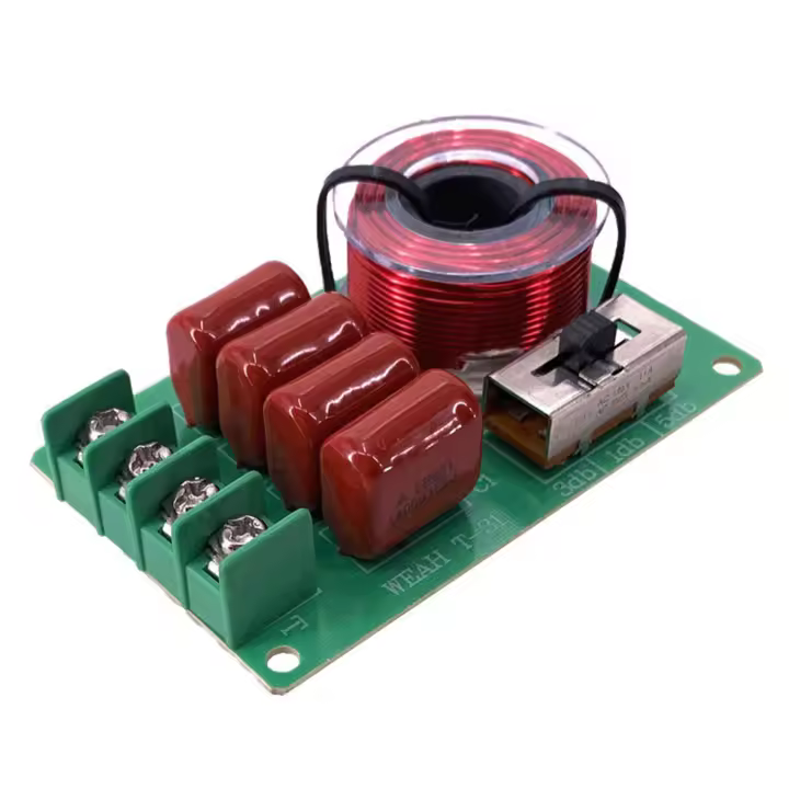 Divisor de frecuencia de Audio Hi-Fi, altavoz de graves agudos, filtros cruzados estéreo para altavoz de 2-16ohm - 1