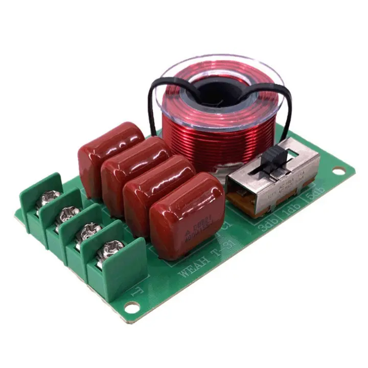 Divisor de frecuencia de Audio Hi-Fi, altavoz de graves agudos, filtros cruzados estéreo para altavoz de 2-16ohm - 1