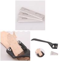Herramienta de artesanía de cuero, pala de adelgazamiento con 3 cuchillas de piezas, cortador de palillos de dientes - details 4
