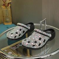 Sandalias de Plataforma de Calidad Superior para Mujeres Zapatillas Casuales Brillantes con Cristales - details 5