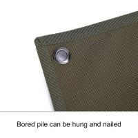 Estera de Tiro Antideslizante de Doble Cara Alfombrilla Multifunción Impermeable para Actividades al Aire Libre Base Termoaislante y Nylon Militar - details 3