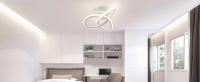 TOMAXIN-Luz LED de techo moderna, luces de pasillo para dormitorio, entrada, armario, balcón, diseño curvo, 24CM - details 9