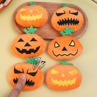 Juguete de Mordedura de Calabaza de Halloween Bola de Masticación de Peluche Suave para Perros - details 9