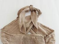 TRAFZA-Top Halter con espalda descubierta para mujer, Tops sexys sin mangas con hombros descubiertos, ropa de calle informal a la moda, verano, Y2k, 2023 - details 18