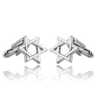 Gemelos baratos de Shanuka David Drasta a la moda para hombre, joyería con logotipo judío, cúpula de cristal hecha a mano, 1 par = 2 piezas - details 0