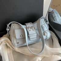Bolso de mano a la moda Y2K, bolso para axila con remaches de estrella, bolso de hombro para chica picante, bolso cruzado Retro, ropa de calle - details 29