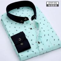 Nueva camisa de manga larga para hombre, ropa informal de negocios fina para primavera y verano, moda transpirable, estampado fino, cuadros de alta calidad - details 3