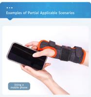 Muñequera ajustable con túnel carpiano para hombre y mujer, soporte con férula para dormir de noche, 1 unidad - details 3