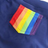 Calzoncillos sexis, bañadores ajustados elásticos, traje de baño de arcoíris para hombre, marca de Surf, pantalones deportivos de playa de verano, traje de baño Push-up para hombre - details 48