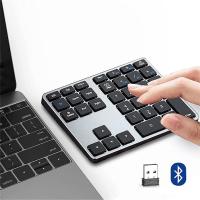 Teclado inalámbrico de 35 teclas, teclado numérico Bluetooth delgado portátil para computadora portátil, PC, computadora de escritorio - details 1