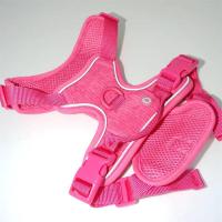 Collares personalizados mascotas Collar rosa suave perros con nombre, arnés reflectante sin tirar perros, correa, juego de - details 10