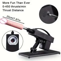 Leten, recién llegado, pistola automática silenciosa Love con 8 accesorios para consoladores, productos sexuales de mayor potencia para adultos - details 2