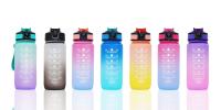 Mini taza de 600 ml fácil de manejar, boca recta, tapa elástica, taza espacial, taza de agua de plástico deportiva, taza de agua para exteriores. - details 1