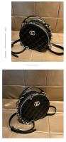 Nueva Bolsa de Cosméticos Redonda Pequeña Versátil 2025 Bolsa de Hombro Chic para Fashionista - details 13