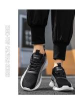 Zapatillas deportivas informales para hombre, calzado transpirable con plataforma que aumenta la altura - details 26
