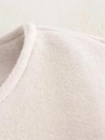 Chaqueta Bomber Suave de Manga Larga con Cuello Redondo Moda de Otoño-Invierno para Mujeres - details 3