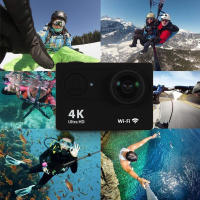 Cámara Impermeable 4K 1080P/30FPS WiFi 2,0 170D Cámara de Acción para Casco Grabación de Video - details 3