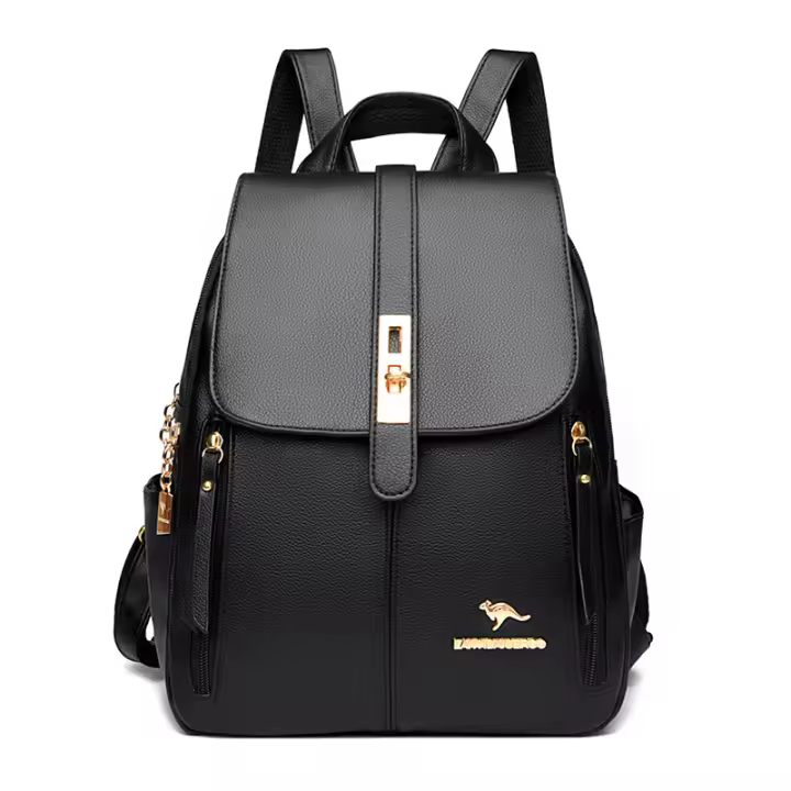 Mochila para mujer moderna y sencilla de estilo coreano Bolso de hombro informal de gran capacidad para el trabajo - 1