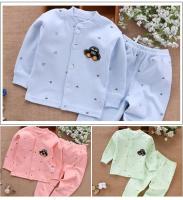 Conjunto de Pijama de Algodón 100% para Bebé Conjunto de Tops y Pantalones Cálido para Otoño para Niños y Niñas Ropa de Cuna - details 6
