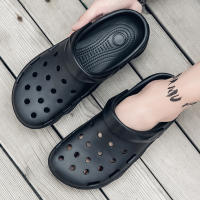 Zuecos informales para hombre, sandalias de moda de lujo, zapatos de jardín, zapatillas de playa al aire libre, calzado Masculino - details 9