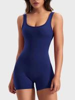 Shorts integrados con tirantes para mujer, espalda descubierta, yoga, novedad para verano 2024 - details 12