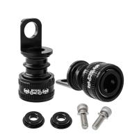 Adaptador de Pedal de liberación rápida de aleación de aluminio, Base de montaje de marco de bicicleta ultraligera antioxidante, hebilla QR anticorrosión - details 7