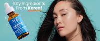 Seoul Ceuticals multi molecular weight Hyaluronic Acid Serum with Korean skin care model