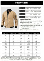 Chaqueta de piloto de moda casual para hombre Chaqueta de primavera verano Tejido de poliéster Cierre de cremallera - details 0