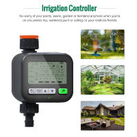 Temporizador de aspersor programable manguera de agua temporizador de grifo controlador de riego temporizador de riego de jardín con retardo de lluvia Manual 1 salida - details 1
