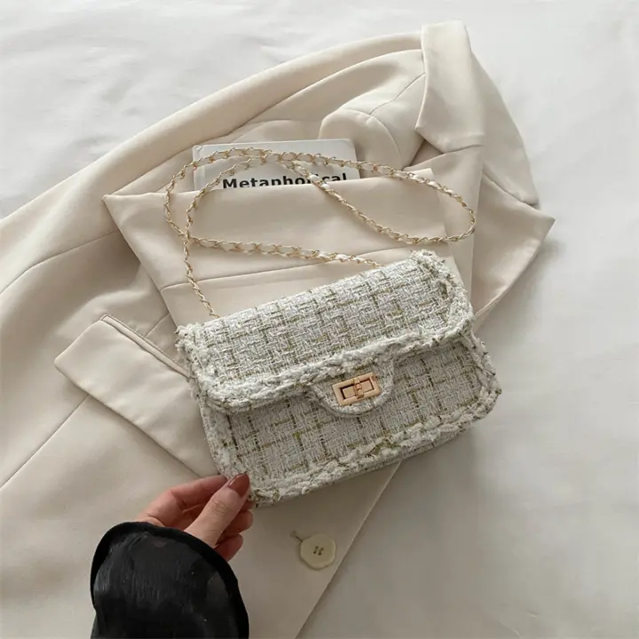 Bolso Cruzado de Hombro Sencillo Retro de Moda para Mujeres Nuevo Estilo de Otoño 2024 - 1