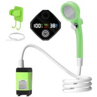 Bomba de camping RV Campamento al aire libre con pantalla completa Pantalla digital inteligente Kit de ducha ajustable de 6000 mAh - details 11