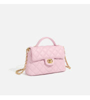 Bolso cuadrado pequeño de cadena de diamantes premium, bolso de mujer, nueva moda, bolso de mensajero de hombro versátil. - details 22