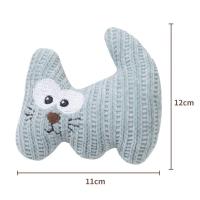 Xueer-juguete de peluche de algodón para gatos, tejido con hierba gatera, resistente a mordeduras, alivio de la dentición Molar, luchador interactivo para tiempo de juego para gatos - details 5