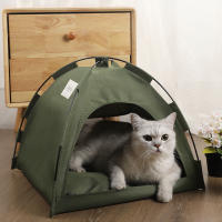 Tienda de campaña para mascotas, cama de casa para gatos, cojines cálidos, muebles, sofá, cesta, camas de invierno, tiendas de campaña para gatitos - details 4