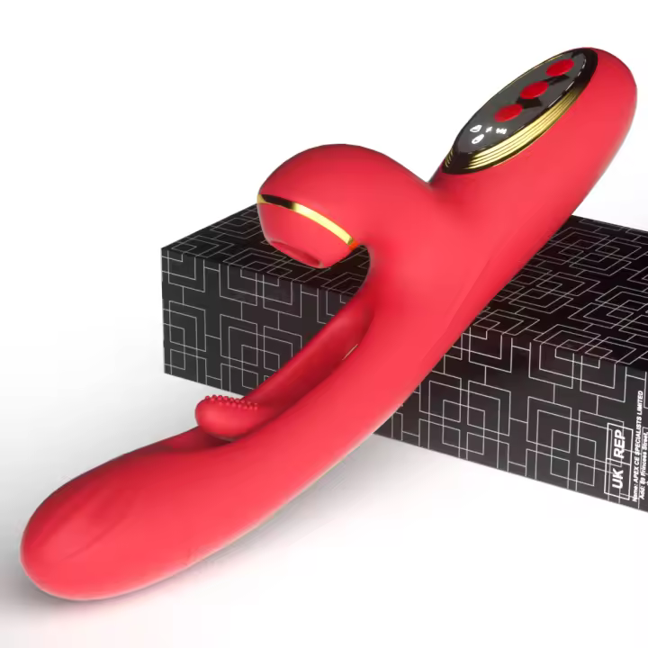 Vibrador con ventosa para mujer, potente juguete sexual, succionador de clítoris, vibradores de succión de conejo - 1
