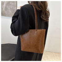 Bolso de gran capacidad para mujer, estilo casual retro, bolso de mano y bandolera para llevar bajo el brazo. - details 8