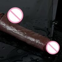 Leten-consoladores realistas de prepucio deslizante para mujer, 27 cm, ButtPlug, juego Anal vaginal falso largo, estimulador del punto G, Juguetes sexuales para adultos 18 - details 3