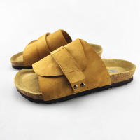 Zapatillas antideslizantes de piel sintética, zapatos de playa de verano para parejas, sandalias con velcro y suela suave. - details 11