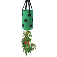 Colgante de fieltro multifuncional de 12 agujeros, tomate, fresa, éter, verduras, flores, bolsa de cultivo de plantas, jardín ETA - details 5