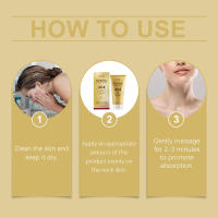 Ingredientes suaves, crema hidratante y nutritiva para el cuidado del cuello, masaje diario, belleza. - details 3